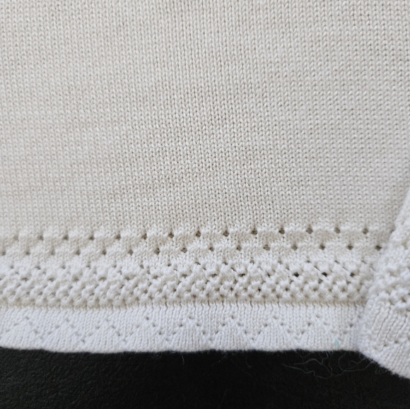 NWT - Silk Blend Liz Claiborne Cream Jersey - Size XL - Picture 2 of 10